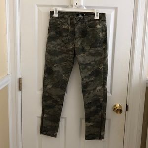 Army patterned pants from Urban Outfitters
